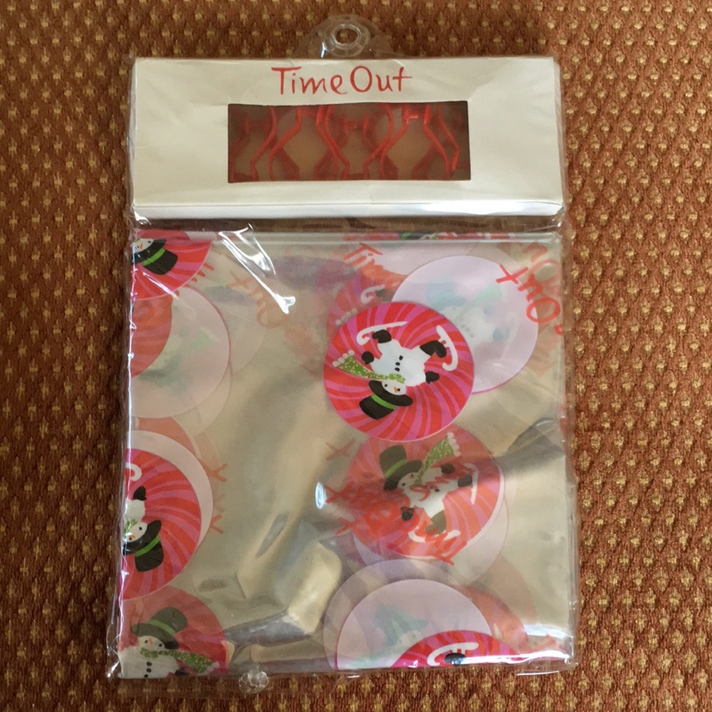 Shower curtain and hooks